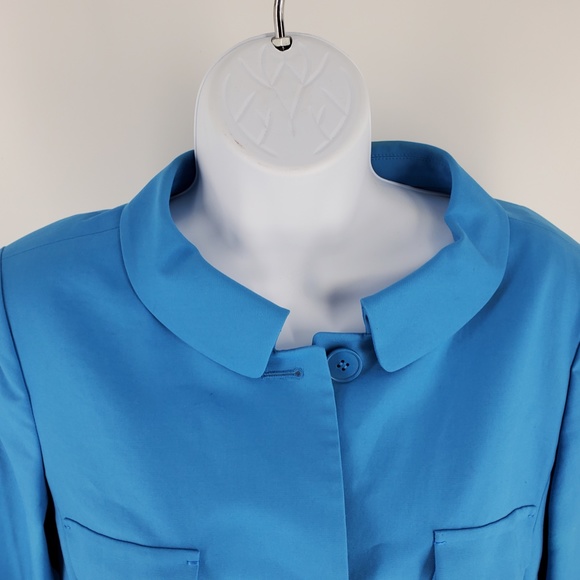 Lafayette 148 New York Button Front Blazer Jacket - Picture 10 of 12